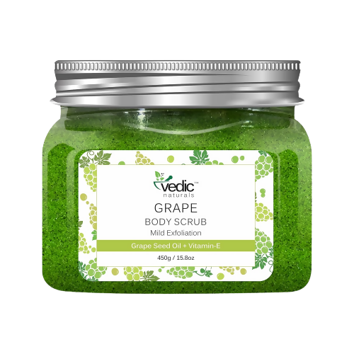 Vedic Naturals Grape Body Scrub  Grab2Buy Vedic Naturals Grab2Buy