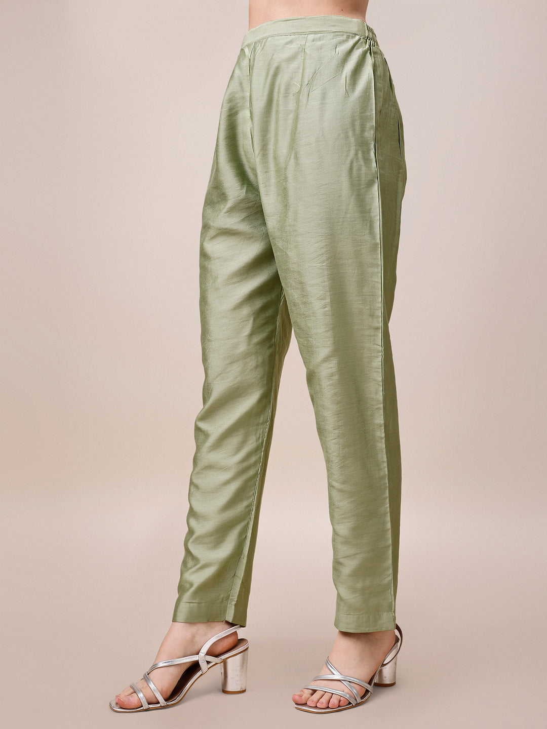 Embroidered Kurta With Pant And Dupatta Set, Multicolor - Hiral Fashion