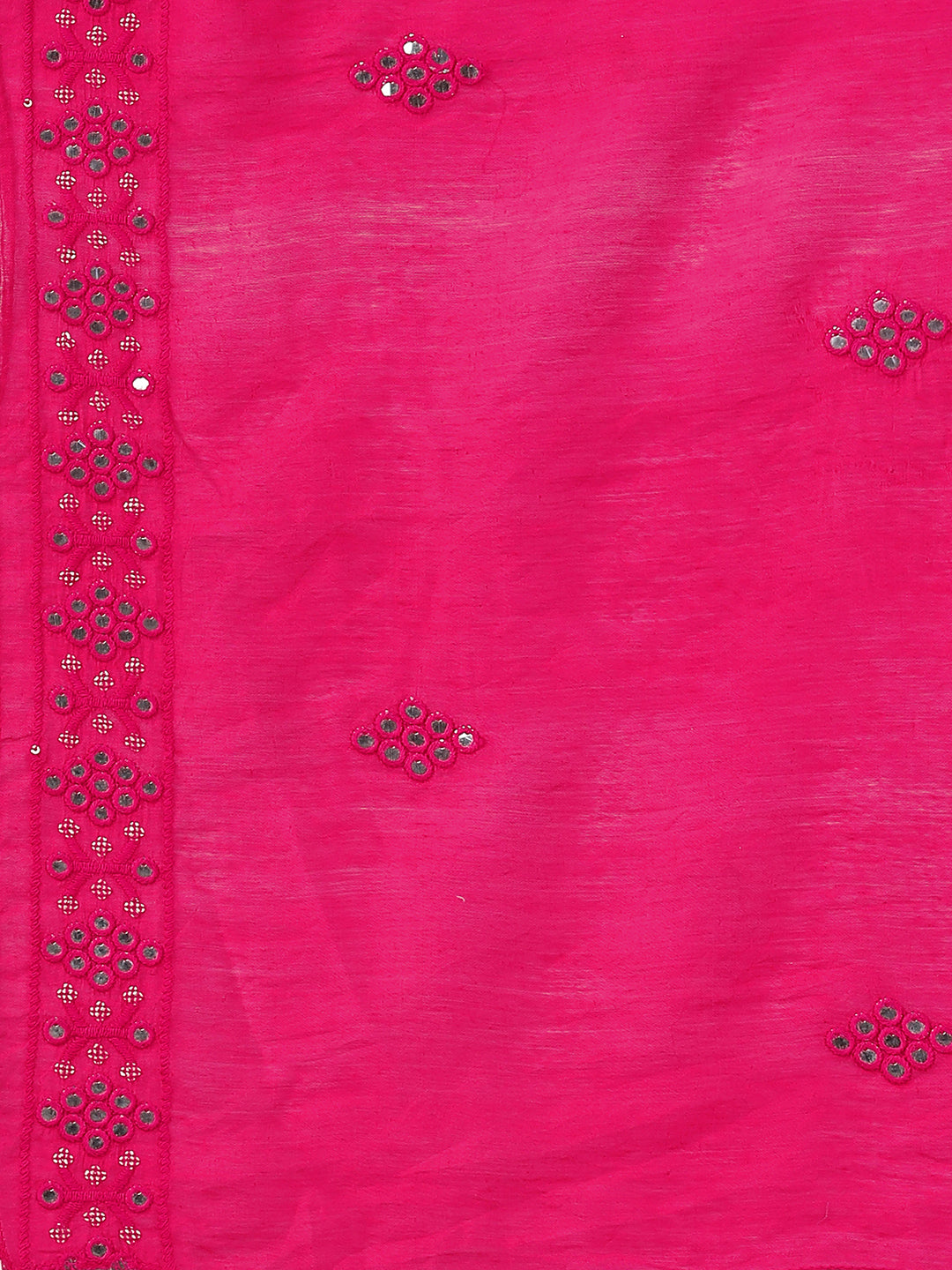 Hand Embroidered Kurta With Pant & Dupatta, Multicolor - Hiral Fashion