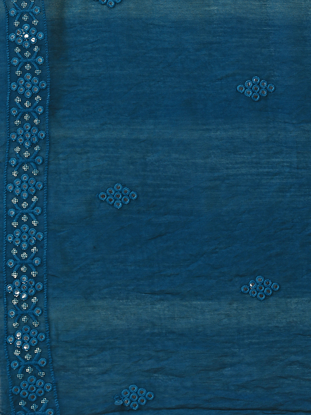 Hand Embroidered Kurta With Pant & Dupatta, Multicolor - Hiral Fashion