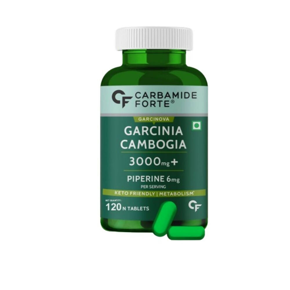 Carbamide Forte Garcinia Cambogia 3000mg Tablets with 6mg Piperine 
