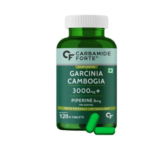 Carbamide Forte Garcinia Cambogia 3000mg Tablets with 6mg Piperine 