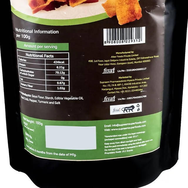 Supreem Super Foods Normalife Soya Chips