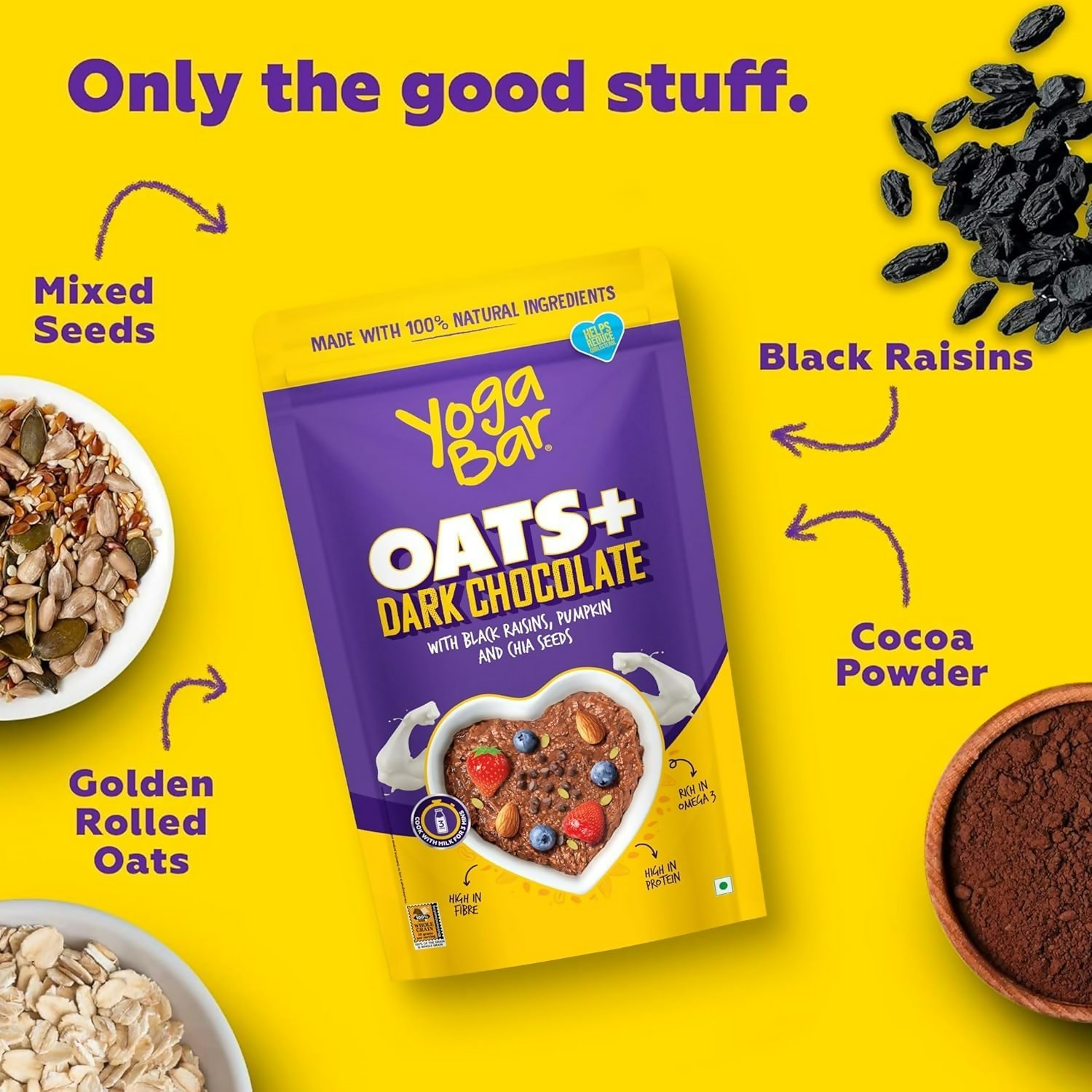 Yoga Bar Breakfast Oatmeal & Muesli Combo  Grab2Buy Yoga Bar Grab2Buy