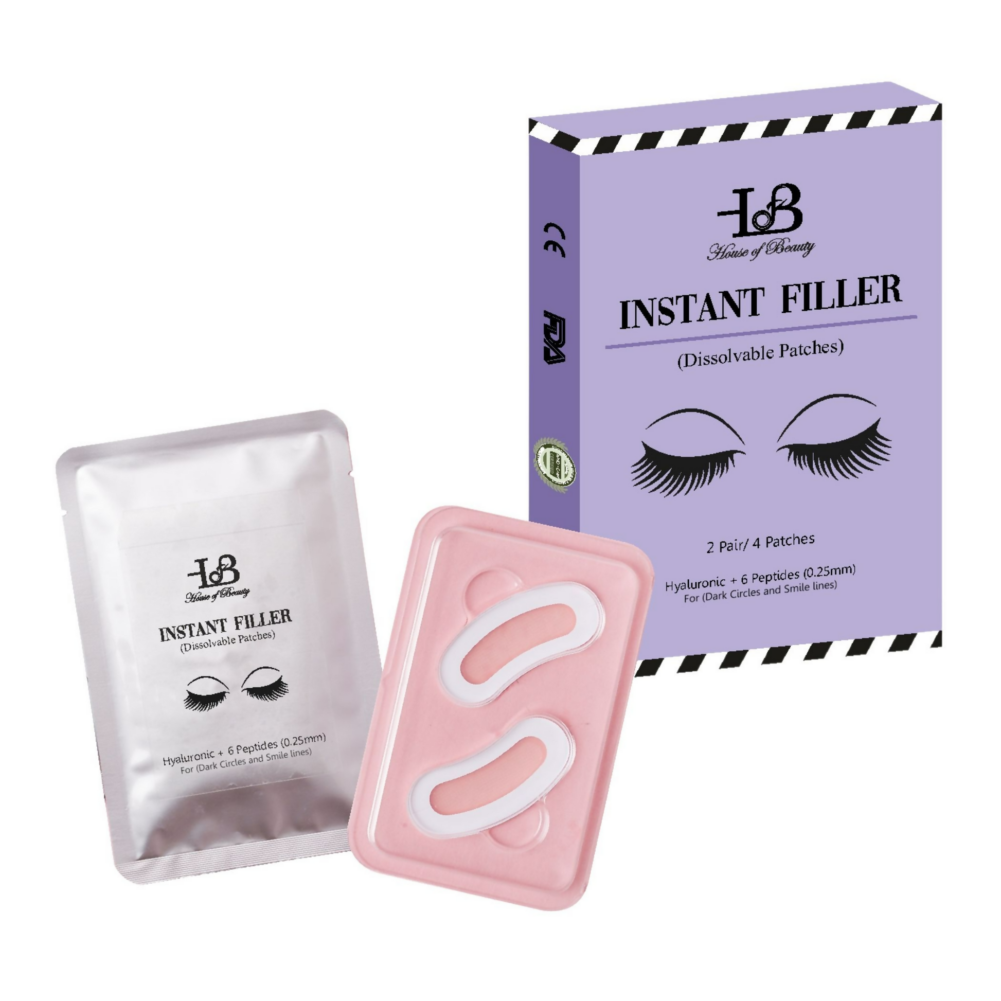 House of Beauty Instant Filler - Dissolvable Patches 0.25mm 