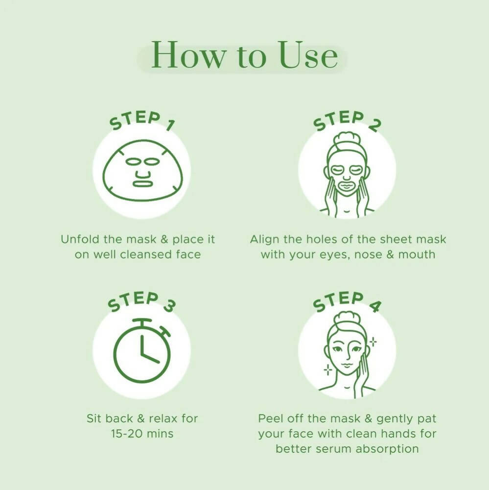 PureSense Nourishing Sheet Mask with Aloe Vera & Cucumber - Grab2buy