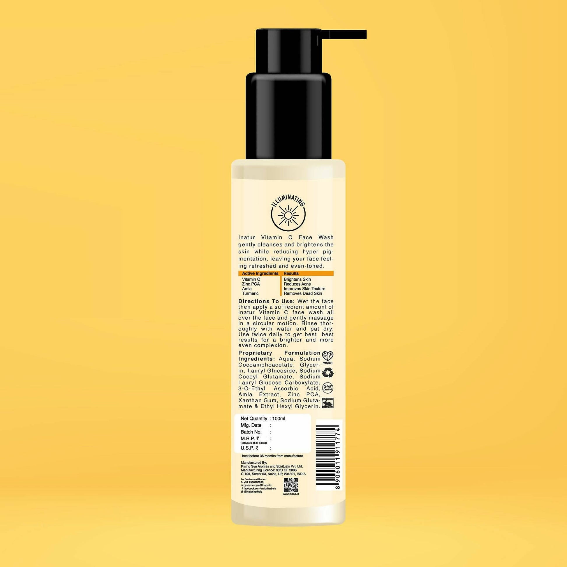 Inatur Vitamin C Face Wash 