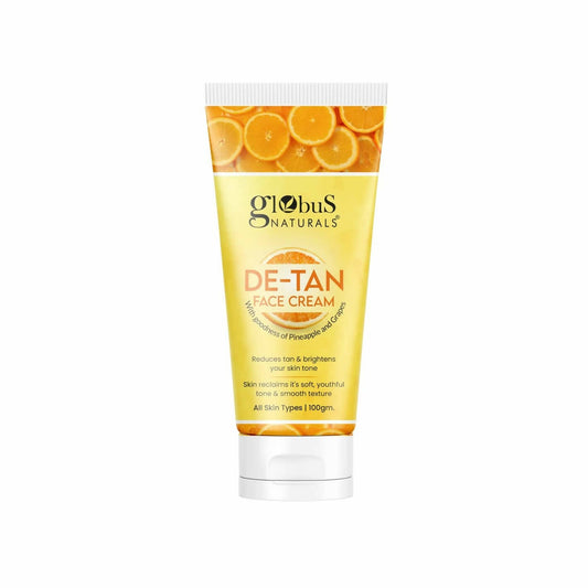 Globus Naturals De Tan Face Cream - Grab2buy