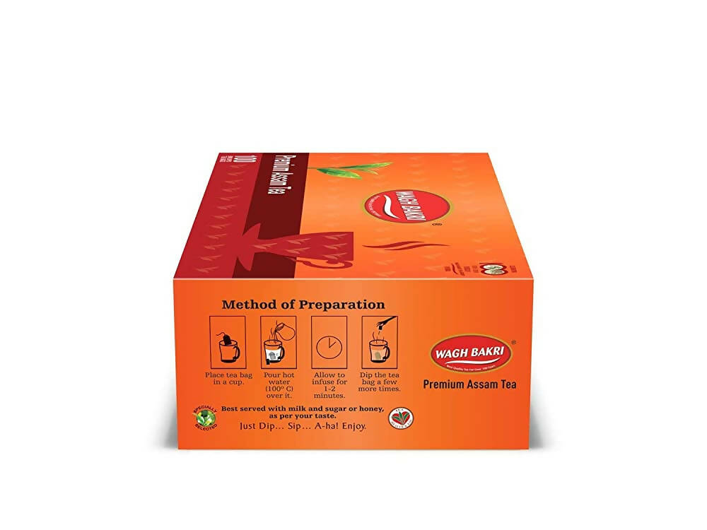 Wagh Bakri Premium Assam Tea Bags 