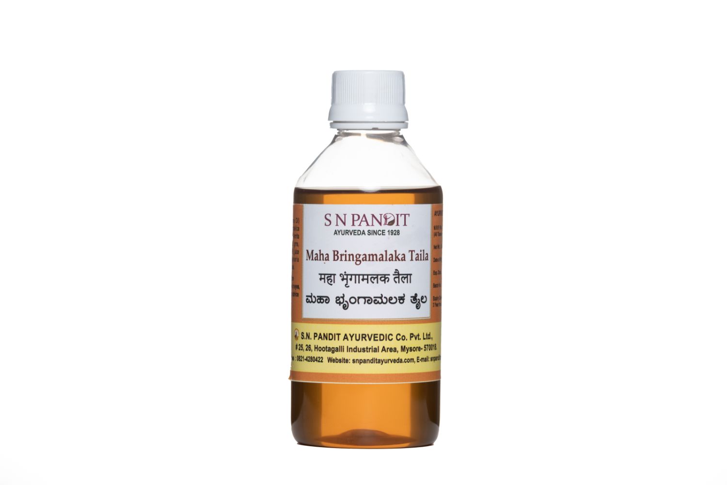 S N Pandit Ayurveda Maha Bringamalaka Taila | Grab2Buy