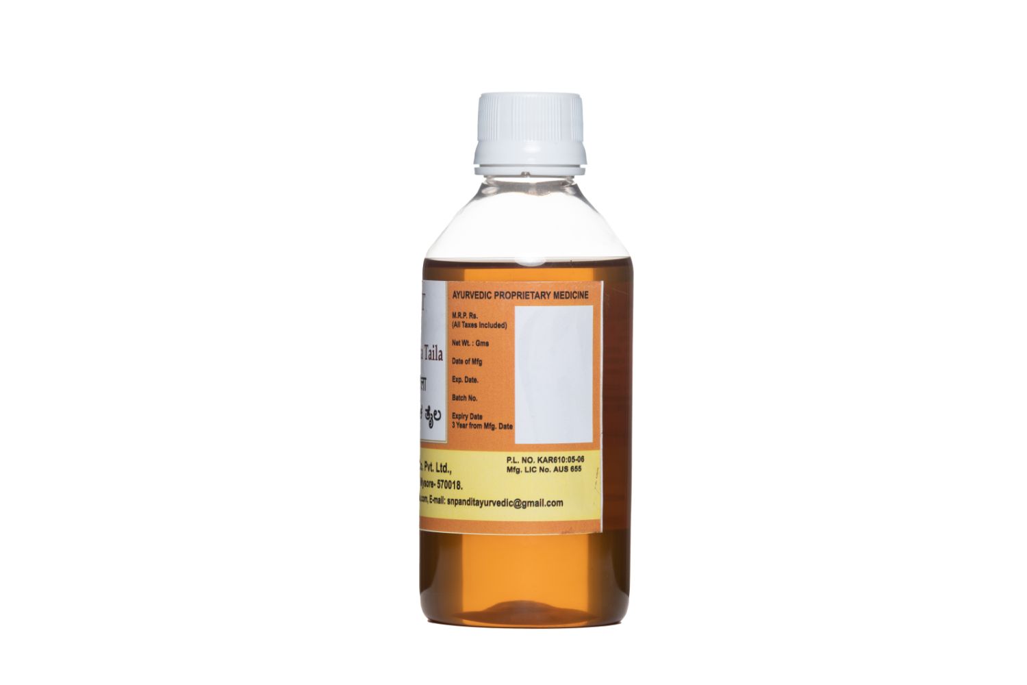 S N Pandit Ayurveda Maha Bringamalaka Taila 