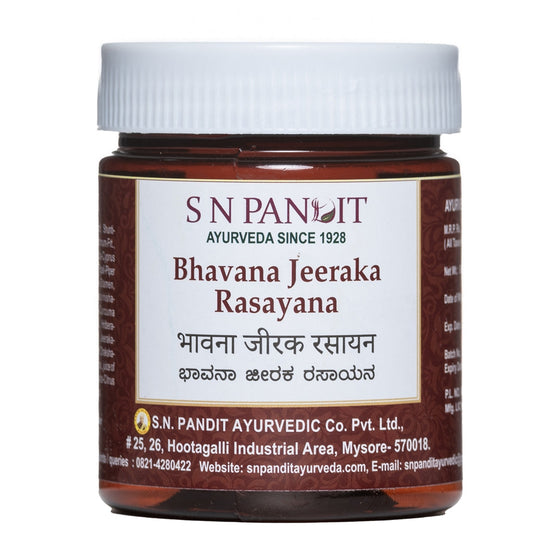 S N Pandit Ayurveda Bhavana Jeeraka Rasayana | Grab2Buy