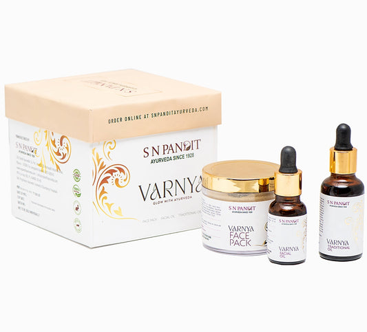 S N Pandit Ayurveda Varnya Combo Pack - Grab2buy