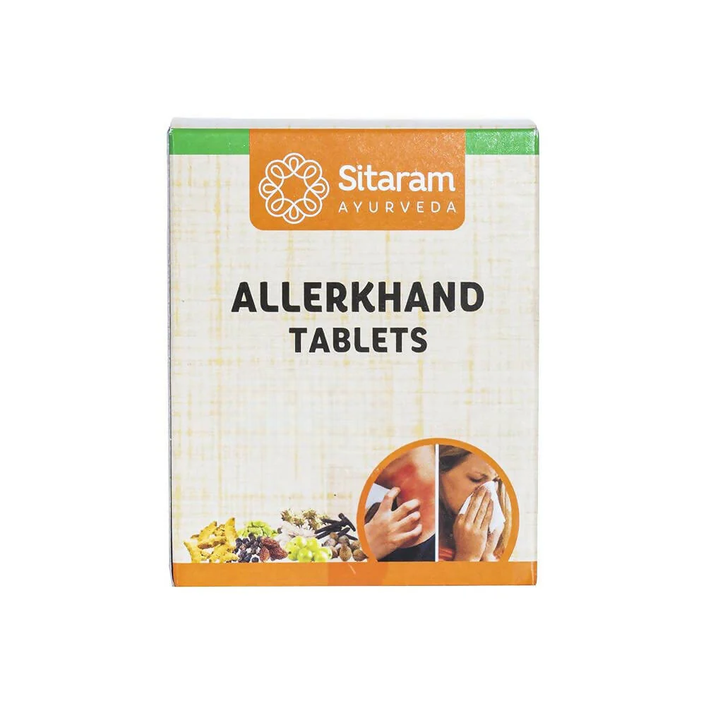 Sitaram Ayurveda Allerkhand Tablets 