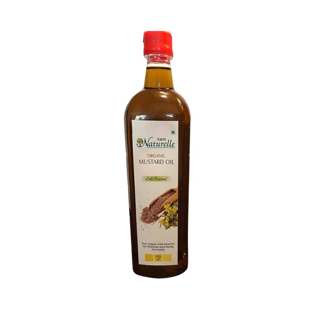 Farm Naturelle Organic Wood Pressed Black Mustard Oil - Grab2buy