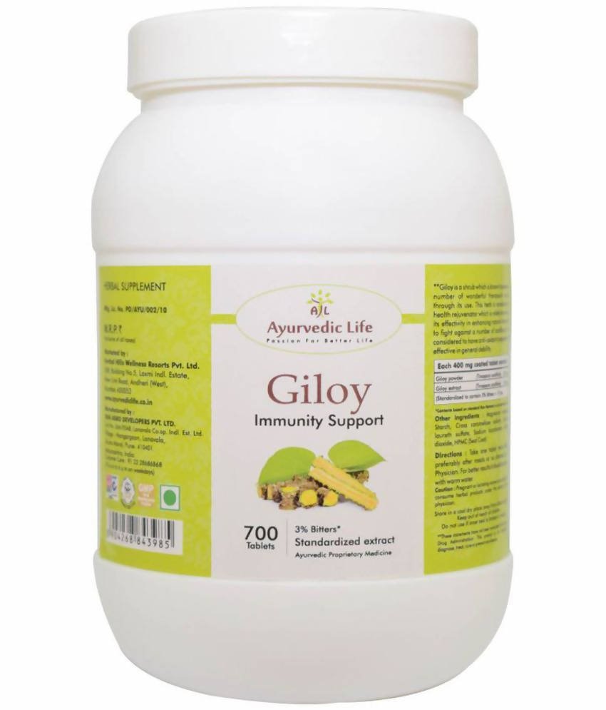 Ayurvedic Life Giloy Immunity Support Tablets 