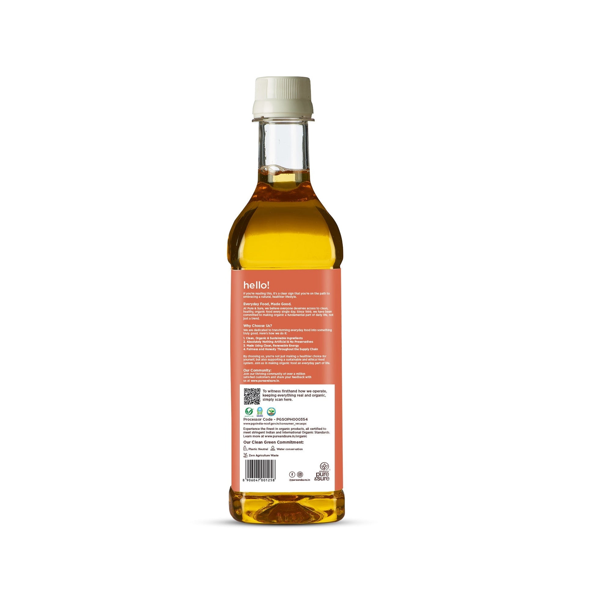 Pure & Sure Organic Groundnut Oil
