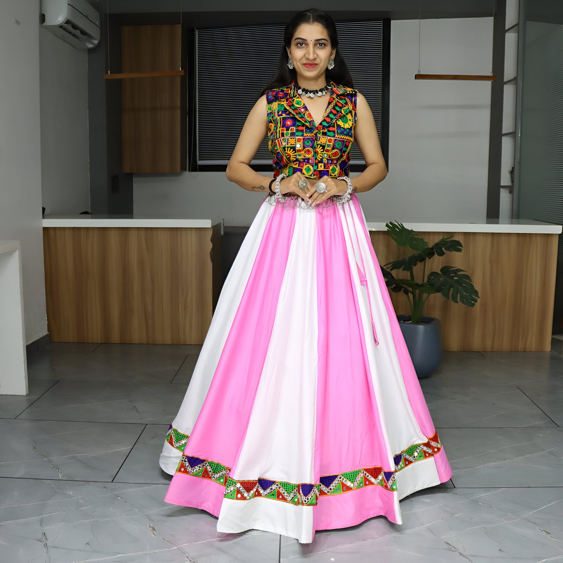 Lehenga Mart Navratri Lehenga Choli - MultiColor