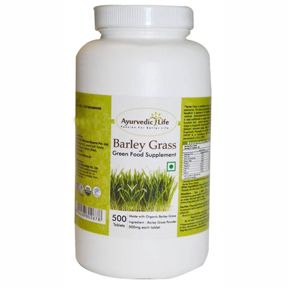 Ayurvedic Life Barley Grass Tablets  Grab2Buy Ayurvedic Life Grab2Buy