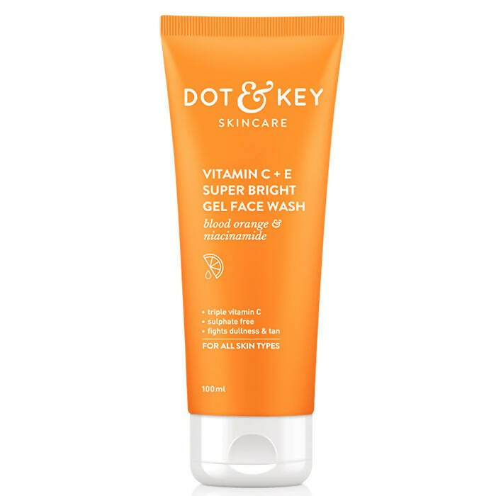Dot & Key Vitamin C+E Super Bright Gel Face Wash - Grab2buy