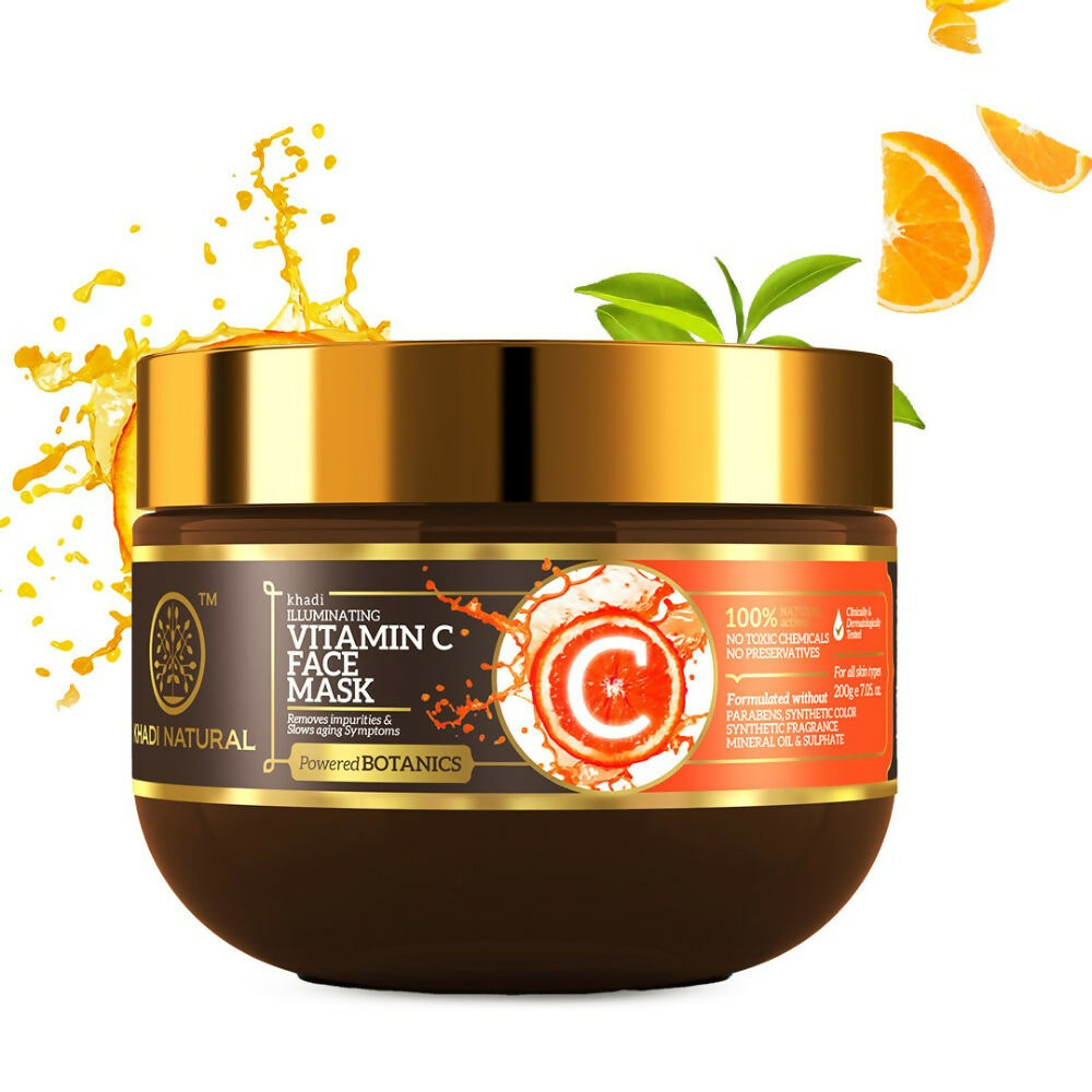 Khadi Natural Vitamin C Face Mask  Grab2Buy Khadi Natural Grab2Buy