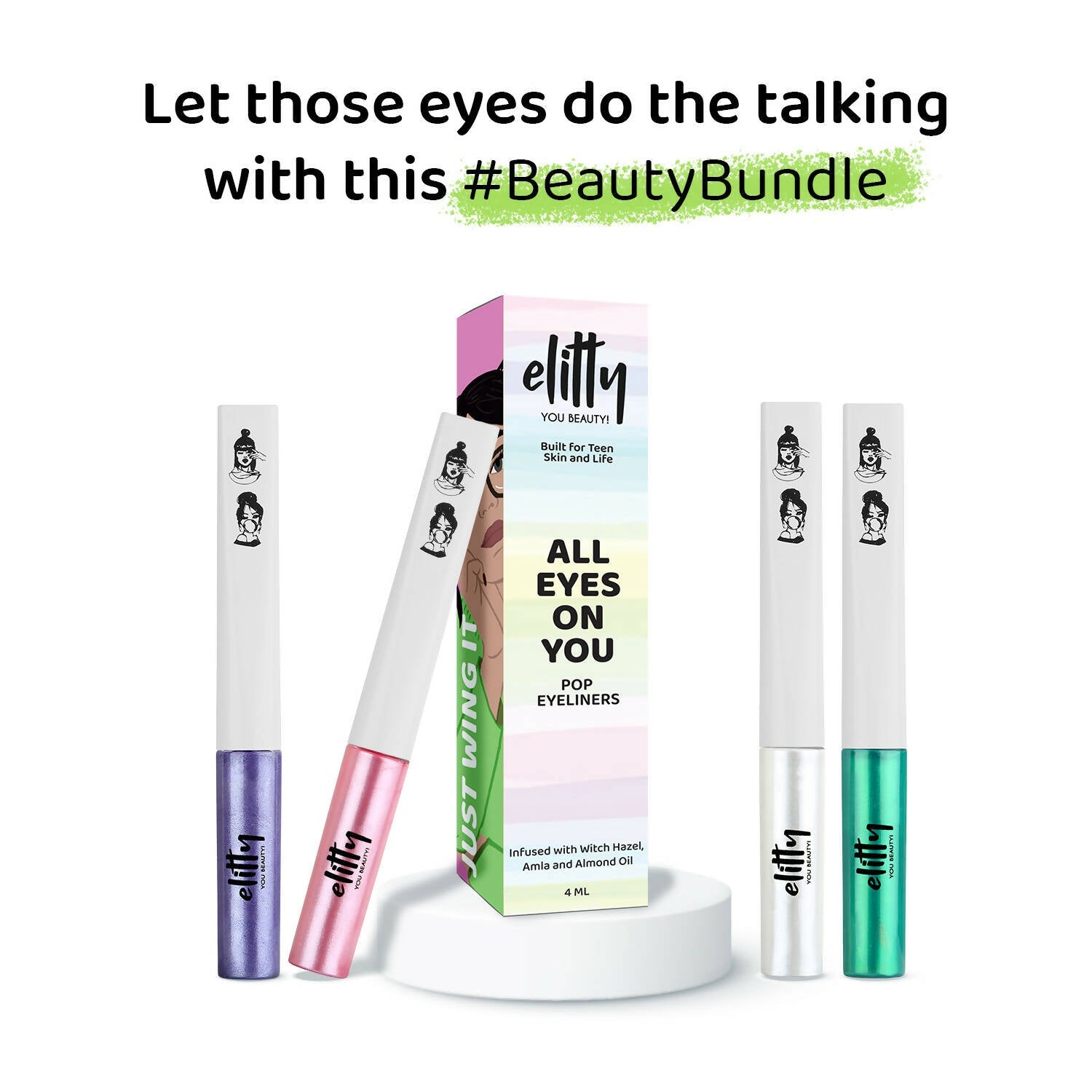 Elitty Eye Gotta Feeling Metalhead Combo - Grab2buy