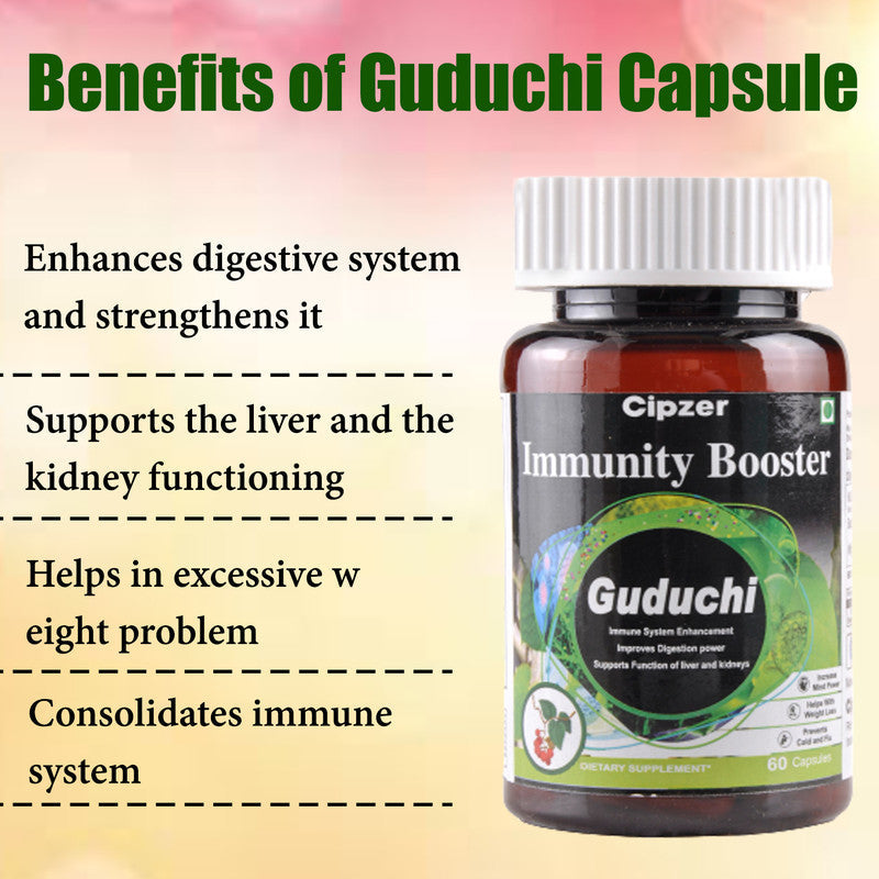 Cipzer Guduchi Capsules - Grab2buy