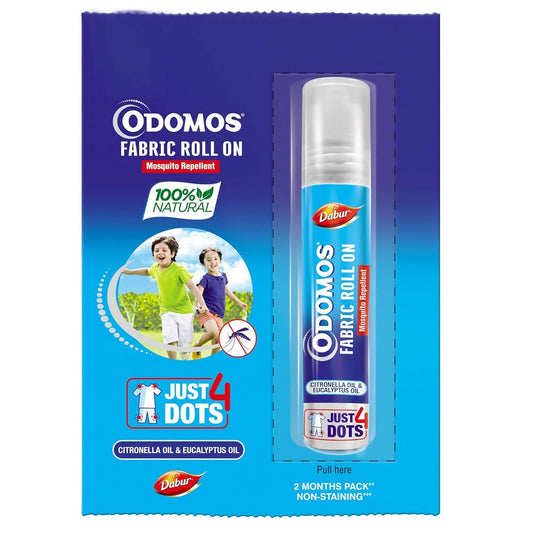 Odomos Mosquito Repellant Fabric Roll On | Swadesiicart