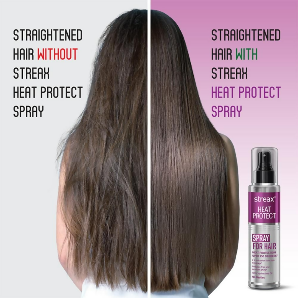 Streax Heat Protect Spray For Hair Styling For Men & Women Hair Spray 