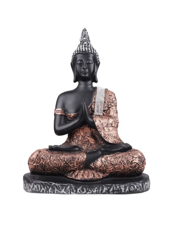 The White Ink Decor Lord Buddha Statue - Grab2buy
