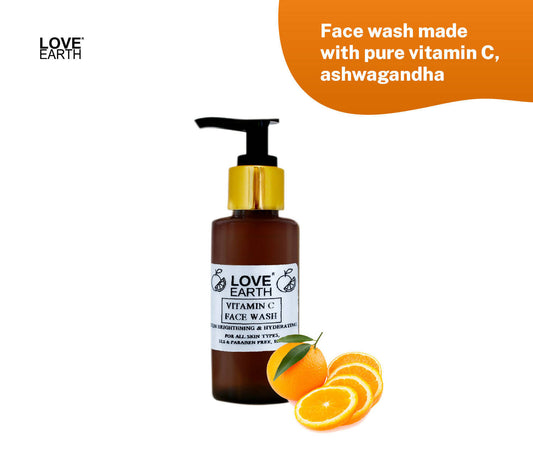 Love Earth Vitamin – C Face Wash - Grab2buy