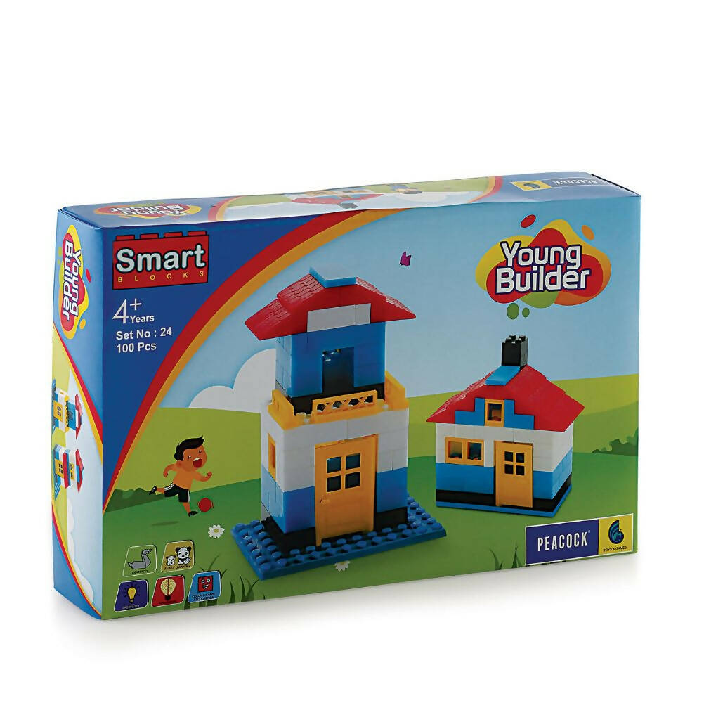 Peacock Young Builder Set Building Block Set For Kids - Grab2buy