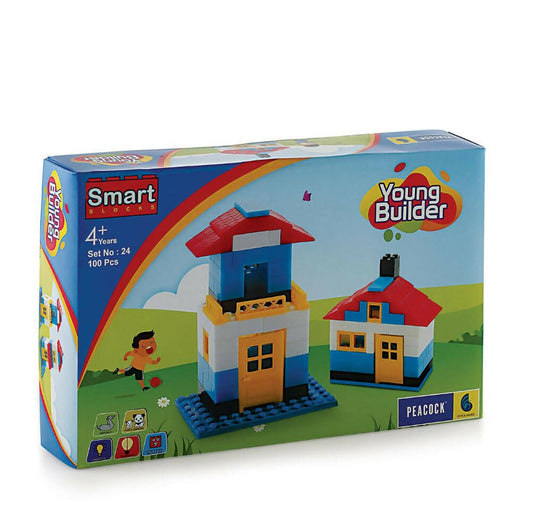 Peacock Young Builder Set Building Block Set For Kids - Grab2buy