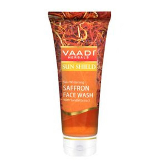 Vaadi Herbals Skin Whitening Saffron Face Wash With Sandal Extract  Grab2Buy Vaadi Herbals Grab2Buy