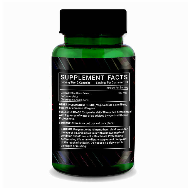 Livestamin Green Coffee Bean Extract Capsules - Grab2buy