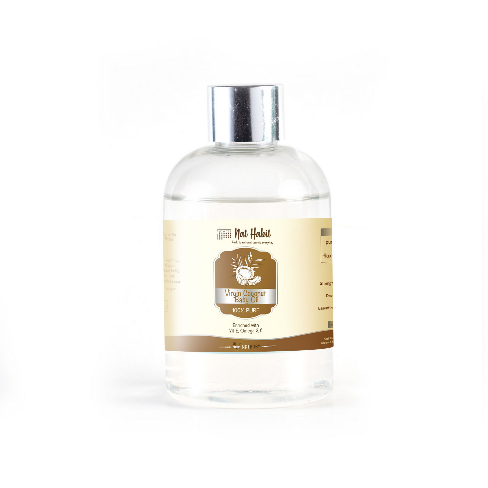 Nat Habit Pure Virgin Coconut Baby Oil 