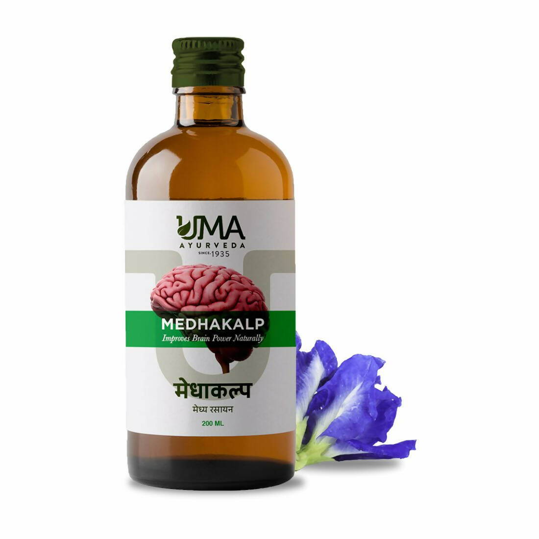 Uma Ayurveda Medhakalp Shankhpushpi Syrup 