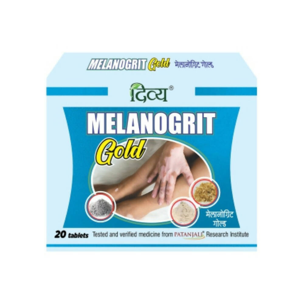 Patanjali Divya Melanogrit Gold Tablets 