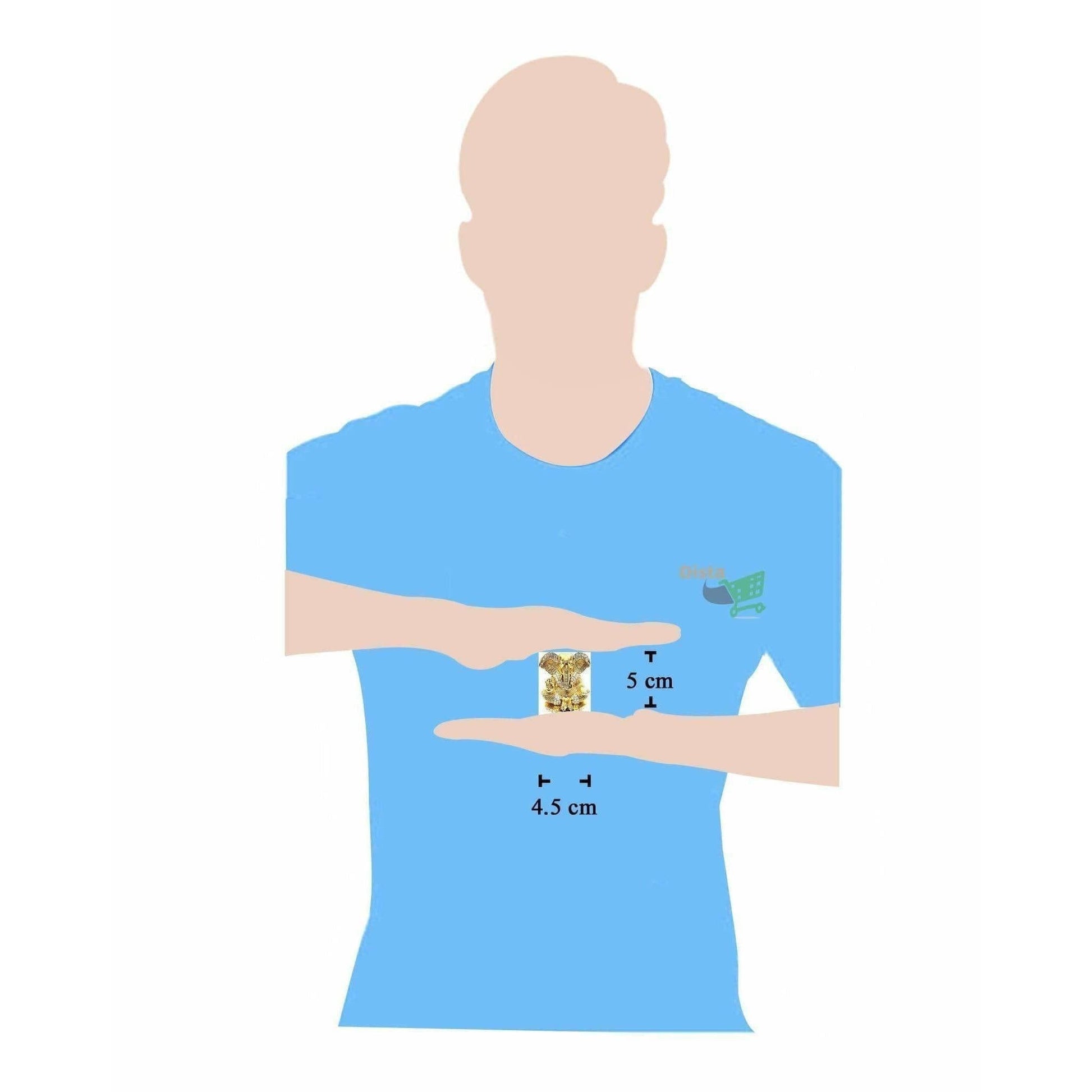 Diamond Stone Studded Ganesh Idol - Grab2buy