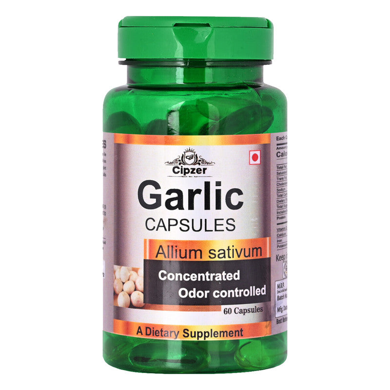 Cipzer Garlic Softgel Capsules - Grab2buy