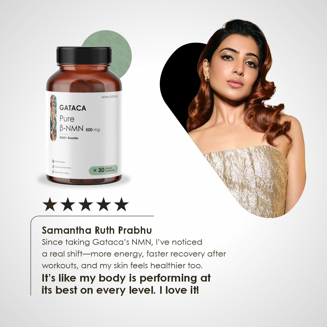 GATACA Pure β-NMN - 250 mg Capsules, Backed by 21 Patents 