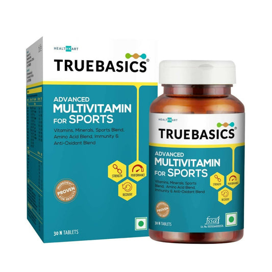 TrueBasics Advanced Multivitamin For Sports 