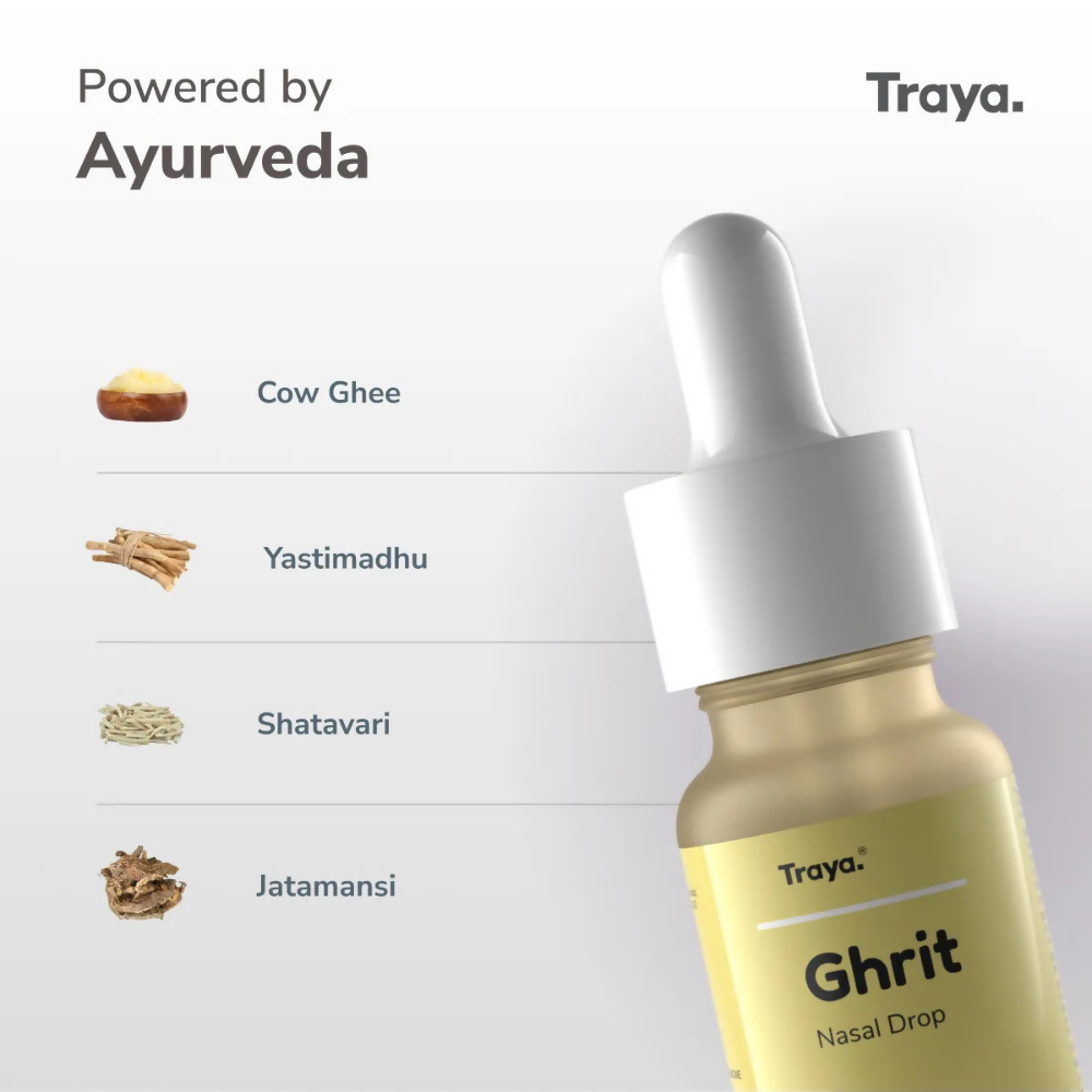 Traya Ghrit Nasal Drops  Grab2Buy Traya Grab2Buy