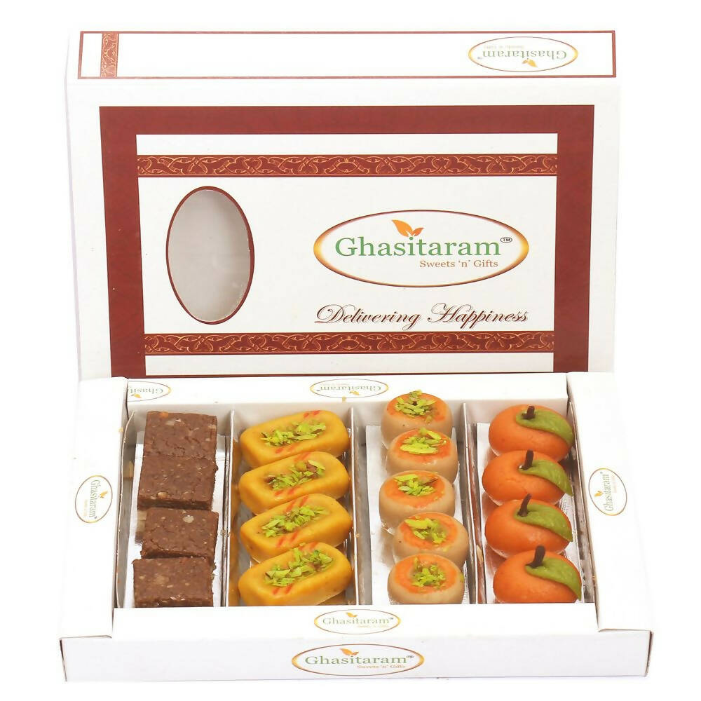 Ghasitaram Kaju Sugarfree Sweets Assorted Box 