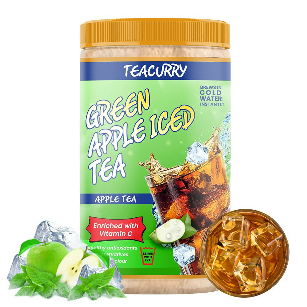 Teacurry Green Apple Instant Iced Tea Mix - Grab2buy