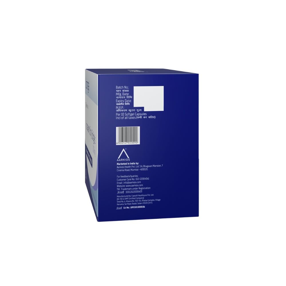 Aarkios Icomega ( Icosapent Ethyl Softgels 1000mg ) - Grab2buy