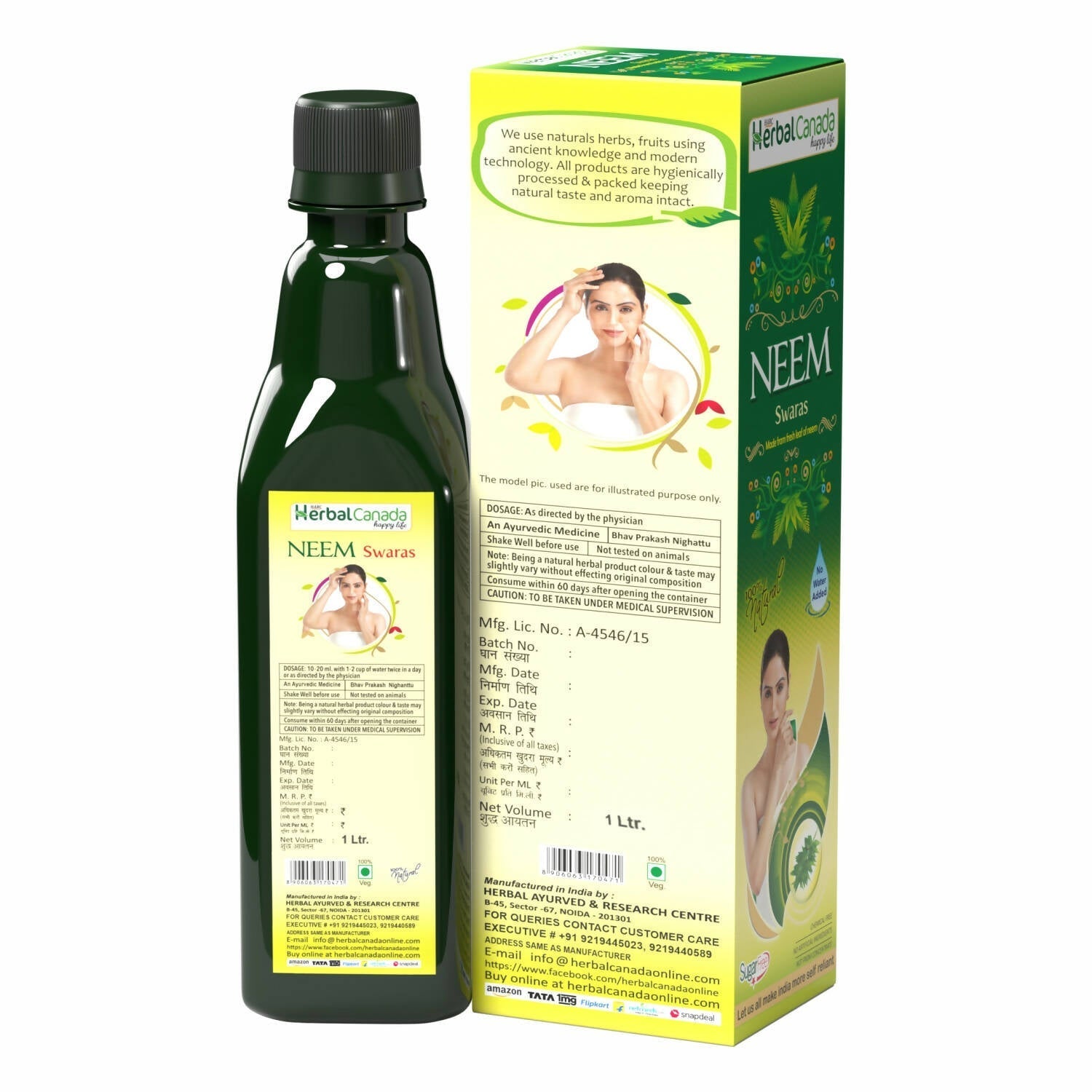 Herbal Canada Neem Ras 