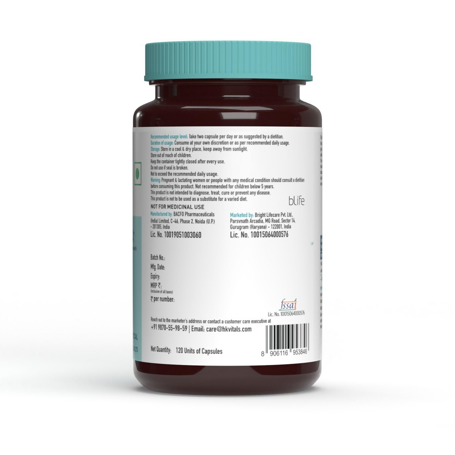 HK Vitals Milk Thistle Extract Capsules - Grab2buy