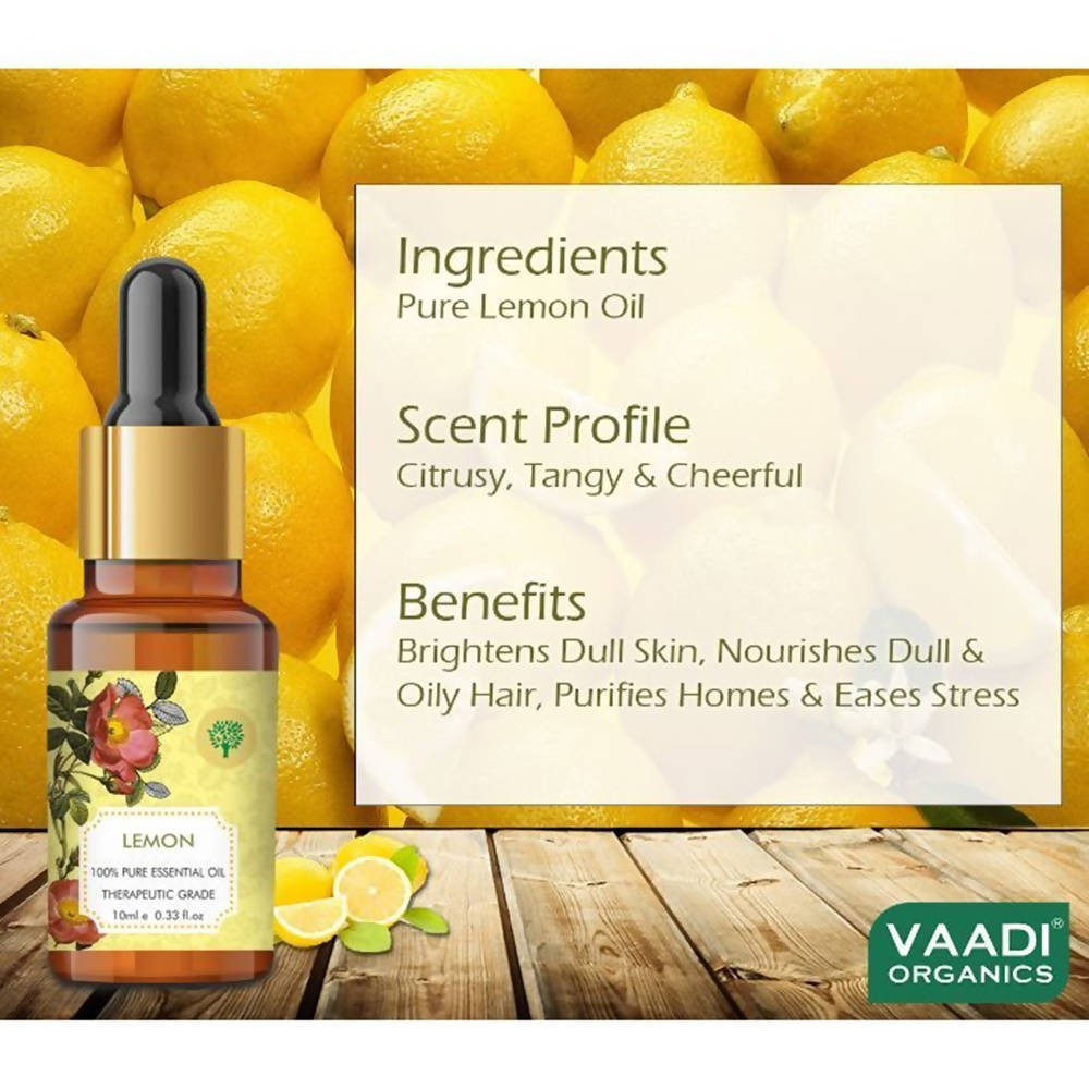 Vaadi Herbals Lemon Oil Therapeutic Grade  Grab2Buy Vaadi Herbals Grab2Buy