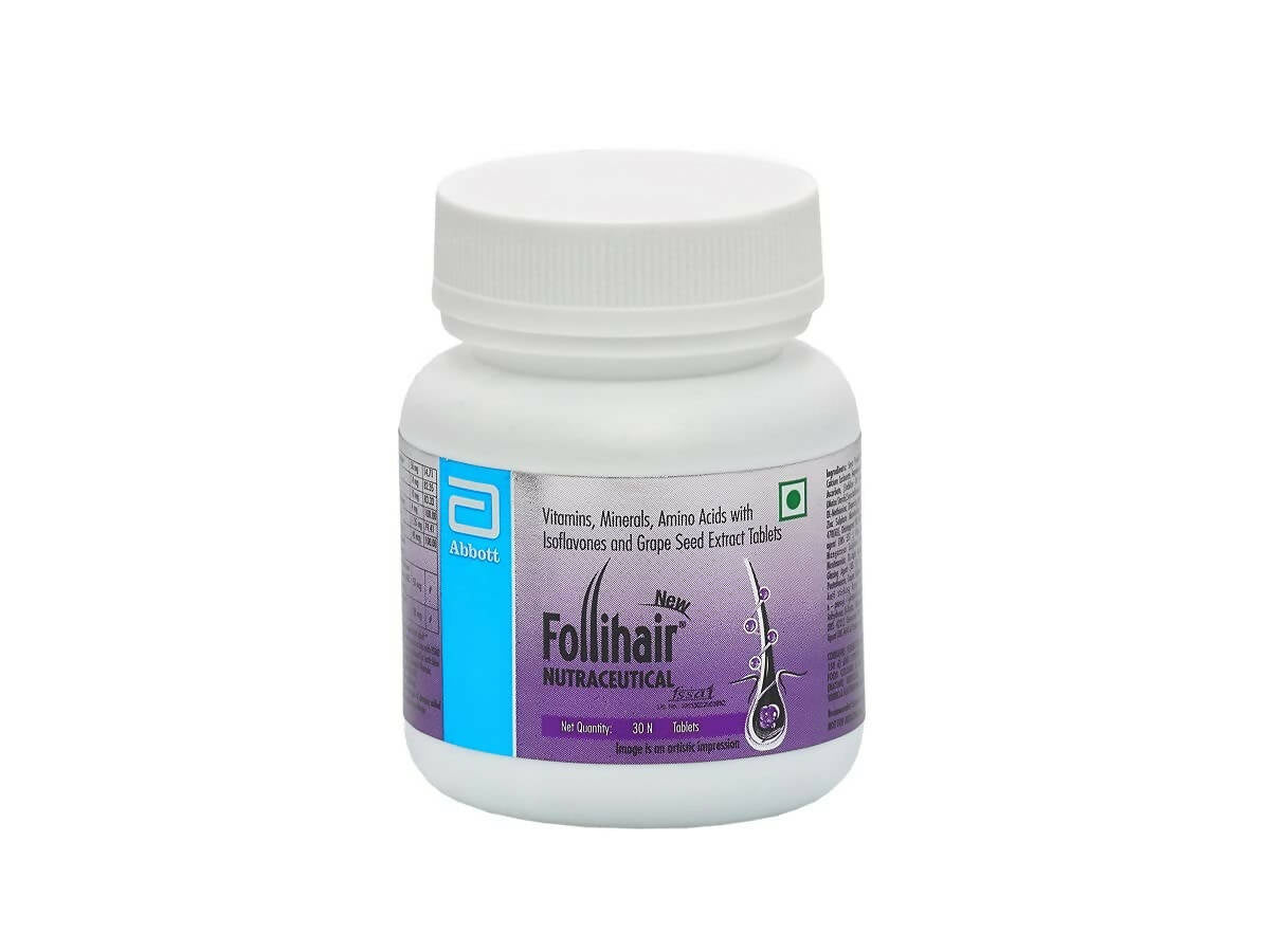 Abbott New Follihair Nutraceutical Tablets - Grab2buy